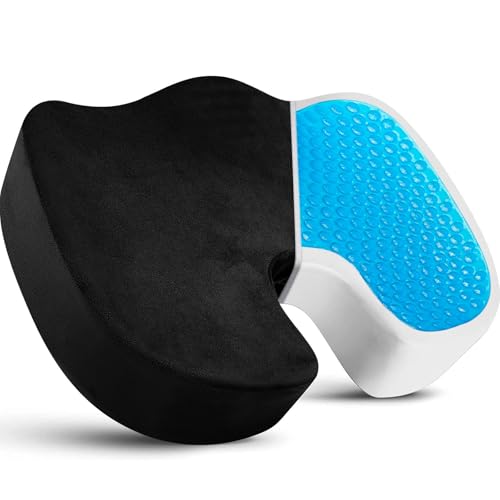 La Mejor Lista de Dona Ortopedica Walmart los preferidos por los clientes. 47 AVEDISTANTE Cojin Ergonomico para Silla,Cojín Gel para Silla Ortopédica,Asiento Ergonómico para Silla de Oficina, Cojines de Espuma Viscoelástica para Alivio del Dolor de...