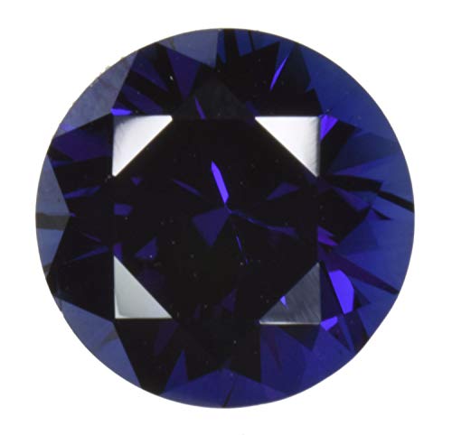 Blue Created Sapphire Loose Unset Gemstone Round 6mm