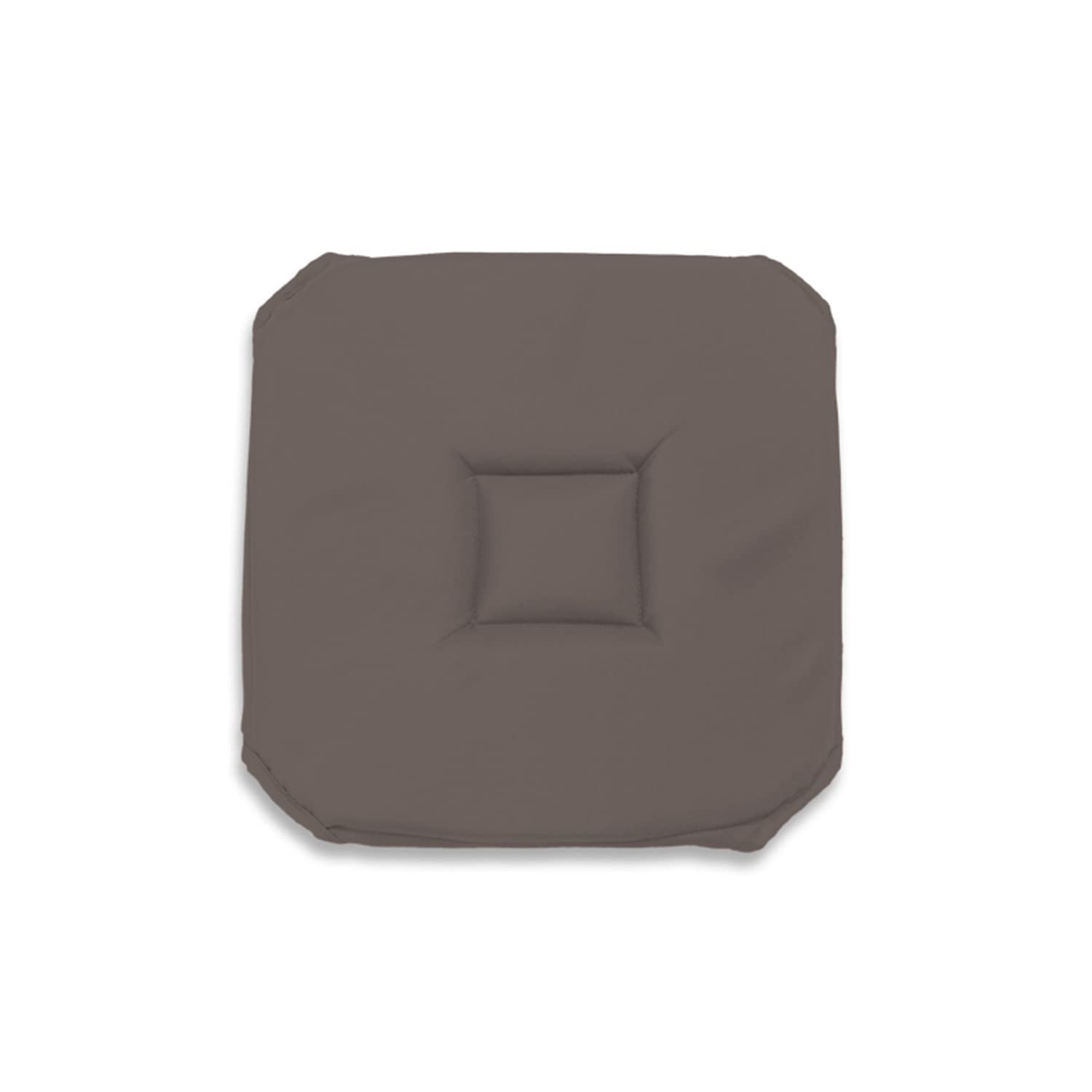 Soleil D'ocre Dessus De Chaise Gobelin Rouge 40x40x3 Cm - Housse De Siège En Polyester
