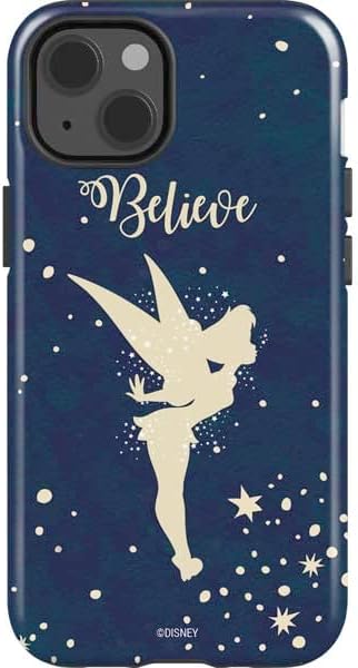 Skinit Impact Phone Case Compatible with iPhone 14 - Officially Licensed Disney Tinker Bell Believe Design