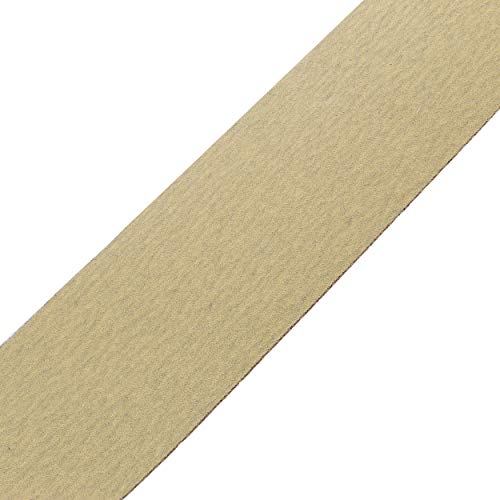 Abn Adhesive Sticky Back 220-Grit Sandpaper Roll 2-3/4In X 20 Yards Aluminum Oxide Golden Yellow Longboard Dura Psa #TOP1