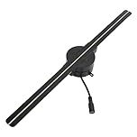 3D Hologram Fan WiFi Projector, 224 LED Light Beads, 1080P 16.5Inch Holographic Video Advertising Projector Display for Businesses, Parties, Etc