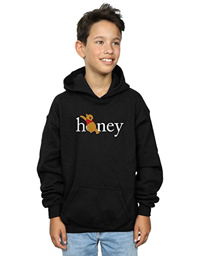 Disney Boys Winnie The Pooh Honey Hoodie Black 5-6 Years