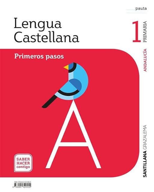 Portada de LENGUA PRIMEROS PASOS PAUTA 1 PRIMARIA SABER HACER CONTIGO