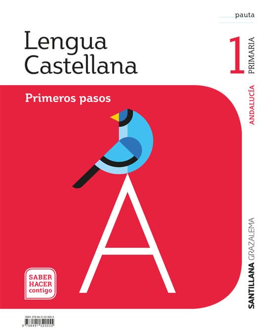 Lengua Primeros Pasos Pauta 1 Primaria Saber Hacer Contigo avec lignage d'écriture pauta