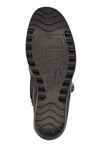 FLY London Women's Yip Dress Pump, Black Mousse, 39 EU/8-8.5 M US3