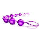 Amazon Eden - abalorio anales graduadas de 12 pulgadas, juego de 10 bolas anales y entrenadores, abalorio anales largas flexibles para hombres, mujeres y parejas, juguetes sexuales de adultos pequeños a