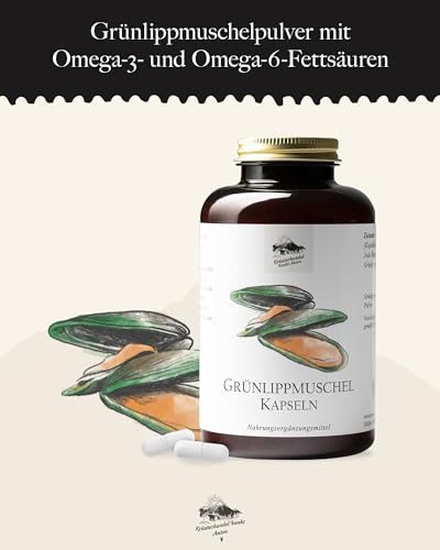 Grünlippmuschel-Kapseln von Kräuterhandel Sankt Anton