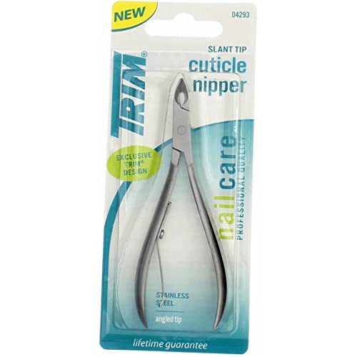 Trim Slant Tip Cuticle Nipper #04293,Stainless Steel #TOP2