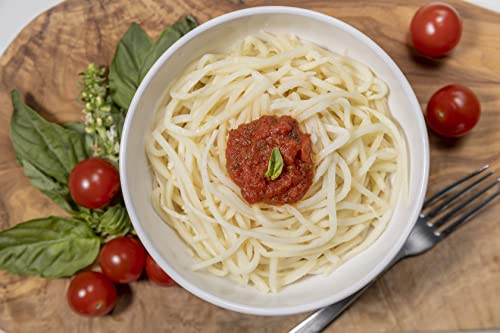 Kitchen & Love Hearts Of Palm Linguine, Low Carb, Low Calories, Plant Based, Non Gmo, Gluten Free Pasta Alternative, Vegan, Easy To Prepare, Quick Meal 8 Oz (Pack Of 3) #TOP4