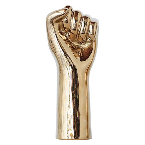 Statue dorée créative en céramique ZXQUEGF : une sculpture haut de gamme raffinée
