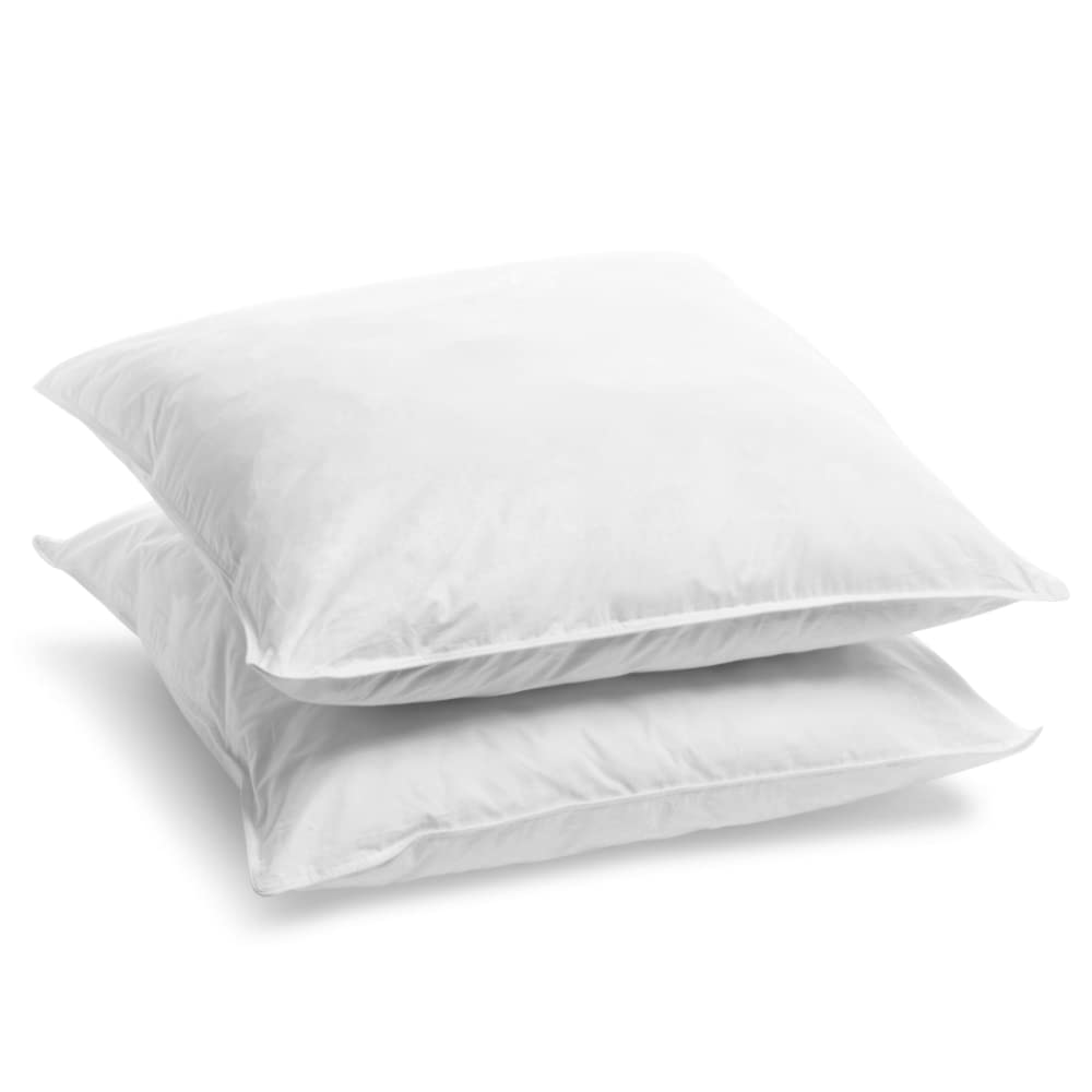 Bleu Calin Lot de 2 Oreillers Mémoire de Forme Mixte 60x60cm Anti-Acariens