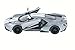 Kinsmart 2017 Ford GT, Silver 5391DF - 1/38 Scale Diecast Model Toy Car