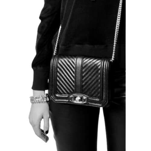 Image of Rebecca Minkoff Women's Chevron Quilted Love Crossbody Bag