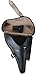 WWII German P08 Luger Pistol Holster - Black with Takedown Tools (Black