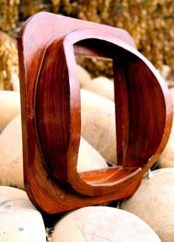Casco de buceo de 18 pulgadas, base de madera, casco náutico, artículo de diseño único para decoración del hogar y la oficina