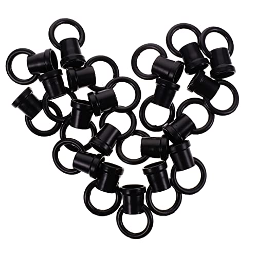 Unomor Replacement Parts for Ceiling Lamps 20pcs Chandelier Hooks Ring Screws for Easy Maintenance
