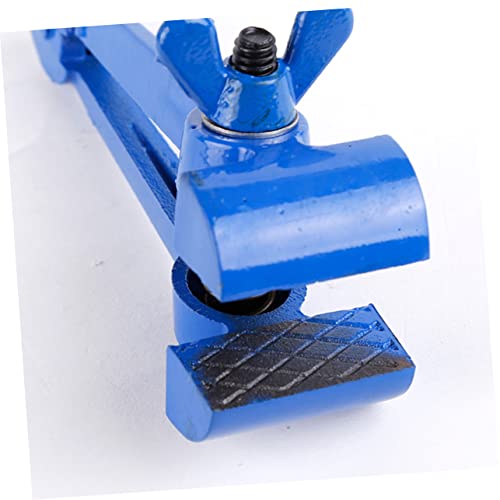Pince à main serrer polyvalent Holibanna petit étau fixe bleu - 6