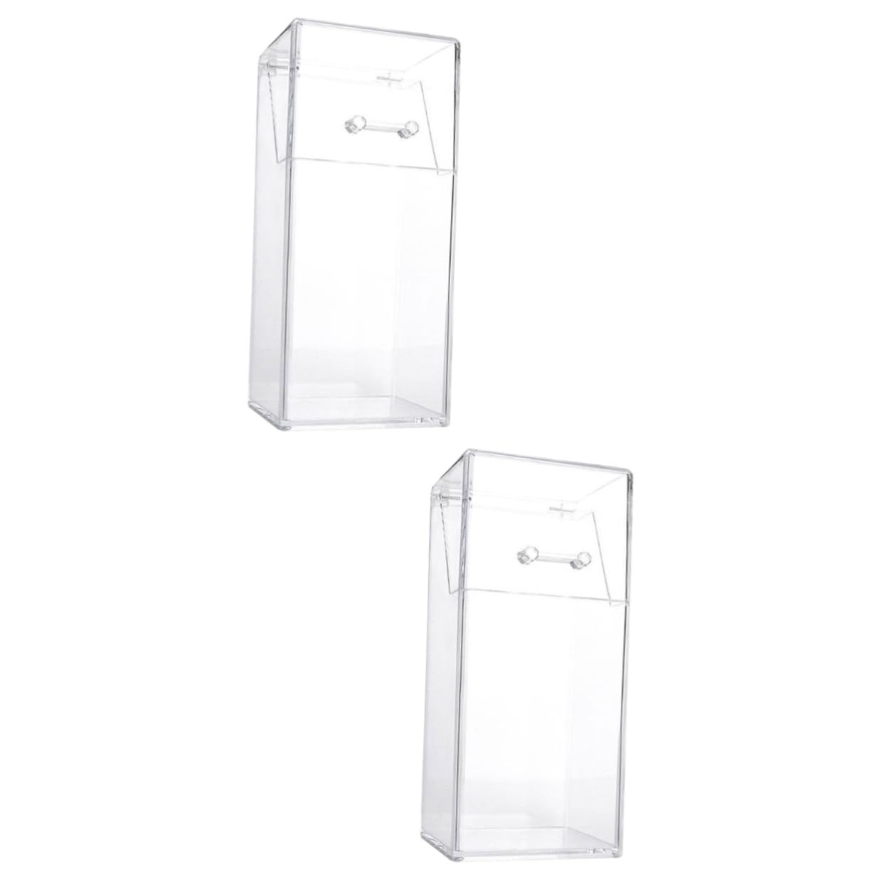 Rangement pinceaux et stylos transparent en acrylique épais anti-poussière
