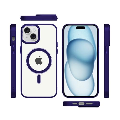 Image of amazon basics Mobile Cover for Apple iPhone 14 Pro | Full Camera Protection | Premium Liquid Silicon Case | Flexible Bumper Case for Apple iPhone 14 Pro (Dark Purple)