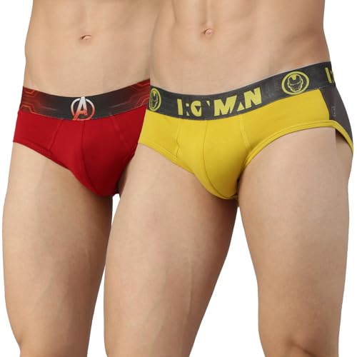 Image of Zoiro Men's Brief | Soft Band | Soft No-Marks Elastic | Breathable Innerwear | Pack of 1 | Color May Vary