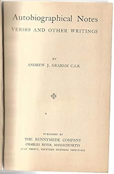 Hardcover Autobiographical notes, verses and other writings, Book