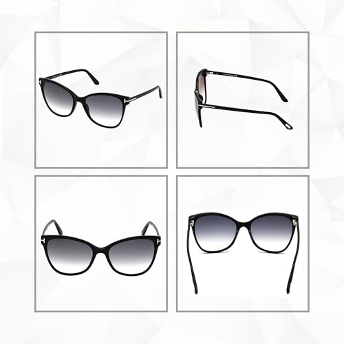 Tom Ford Gia FT0844 Cateye Sunglasses for Women +BUNDLE with ACCESSORY EYEWEAR KIT3