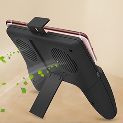 Image of Crazy-Store 4 in 1 Mobile Phone Double Cooling Fan Radiator+Gamepad +Power Bank +Mount