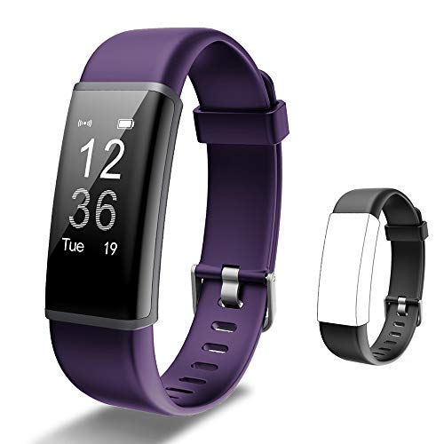 Lintelek Fitness Tracker HR, Activity Tracker with Step Counter, Heart Rate Monitor, Smart