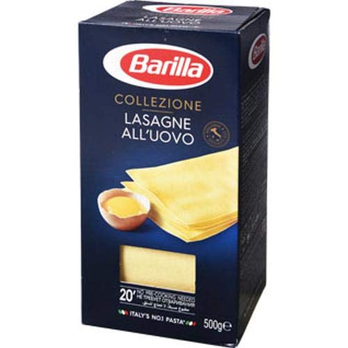 Barilla Pasta all'Uovo, le Emiliane Lasagne spesse, 500g