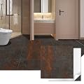 Art3d Peel and Stick Floor Tile, 30-Pack 12 x 12in. Covers 30 Sq.ft, Waterproof Vinyl Flooring Tiles Self Adhesive for Kitchen, Bathroom & Bedroom - Rust Granite