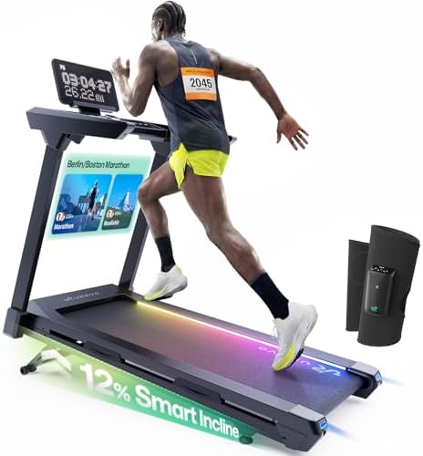 1st Smart Home Treadmill only for Marathoner, UREVO Quiet Treadmi...