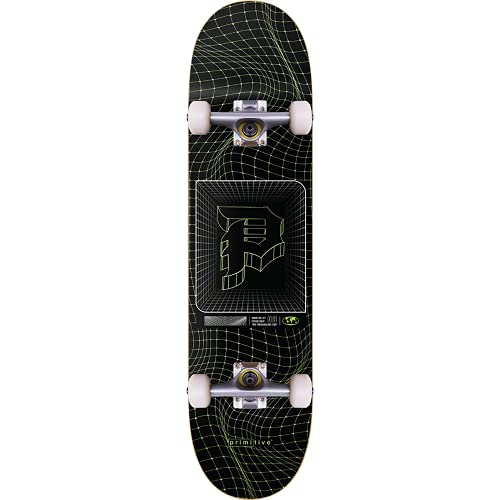 Get Special Price Primitive Dirty P Horizon Complete Skateboard -7.7 Black