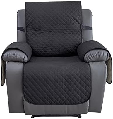INEARZ Recliner Sofa Covers, Recliner Sofa Covers 2 Seater Waterproof Protector, Recliner Chair Cover For Armchairs With Side Pocket(2 Seater)