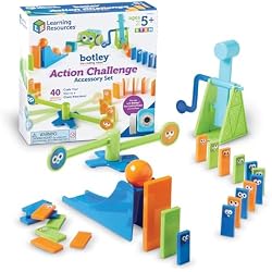 Learning Resources Botley the Coding Robot Action Challenge Accessory Set | Chain Reaction Game. STEM Robot Accessory Pack for Coding Robots, Ages 5+