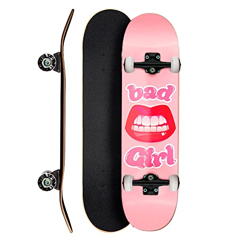 Skate Montado Semi Profissional 7.75 Aguenta 90k Completo