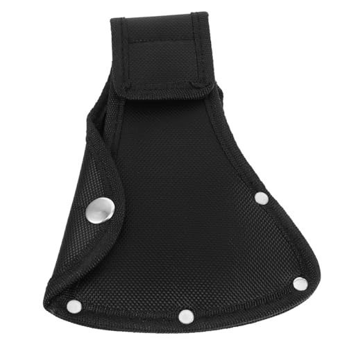FONDOTIN Axe Cover for Camping Hatchet Protective Sleeve with Snap Buttons Thickened Outdoor Axe Case for Storage and Easy Carrying for Camping and Hiking