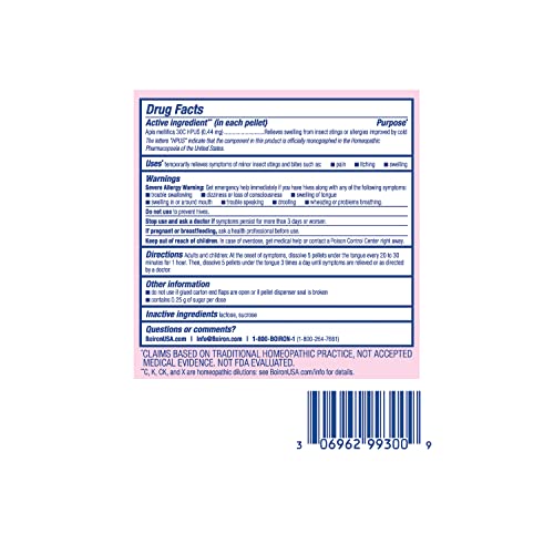 Boiron 306962993009 Apis Mellifica 30C Homeopathic Medince For Relief From Pain thumb #9