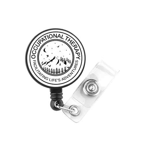 Enrouleur de badge pour l'ergothérapie célébrant votre vocation