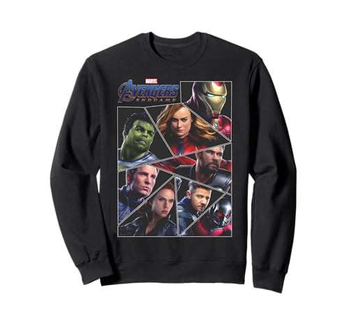 Image of Marvel Avengers Endgame Captain Marvel Tag Poster Sweatshirt