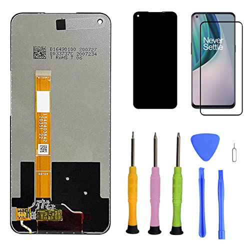 for OnePlus N10 Screen Replacement Kit 6.49" for OnePlus Nord N10 5G BE2029 LCD Display 3D Touch Screen Digitizer Frame Assembly