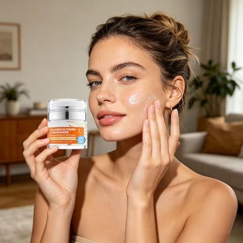 Crema reafirmante facial e hidratante nutritiva para el cuidado del rostro diario 2
