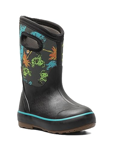 Bogs 73080-009-009 Classic Ii Snow Boot, Black Multi, 13 Us Unisex Little Kid thumb #2