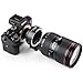 Viltrox EF-NEX IV Lens Adapter EF/EF-S Lens to E-Mount Auto Focus Lens Adapter Ring for Canon EOS EF/EF-S Lens to Sony E Mount Cameras A9 A9II A7IV A7III A7R A7 A6700 A6600 A6000 NEX-VG30 NEX-EA50