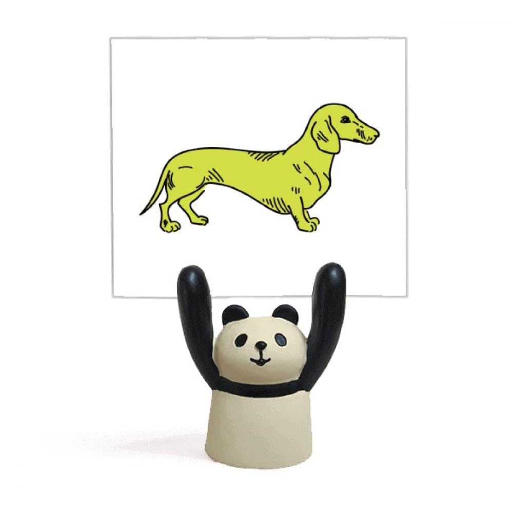 Panda Stand Décoration contre les Oublis de Notes sur le Bureau