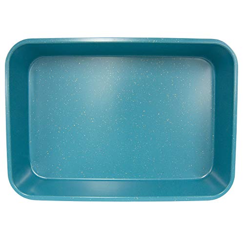 Casaware Grande Lasagna/Roaster Pan 18 X 12 X 3-Inch - Extra Large, Ceramic Coated Nonstick (Blue Granite) #TOP2