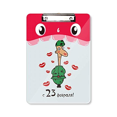 Porte-bloc russe motif soldat A4 pour organiser vos documents au quotidien