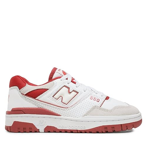 New Balance 550 Men's Sneakers, White/Astro Dust, Size 112