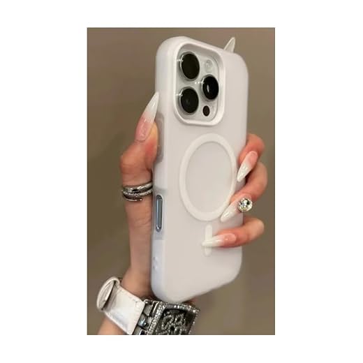 Protective Phone Case for Phone 16/17, Jelly Rubber Mobile Phone Cases Shockproof Anti-Drop Cover, Support Wireless Charging White