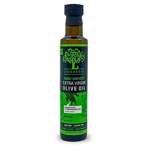Early Harvest Extra Virgin Olive Oil - Greek - Organic - OU Kosher Certified - NonGMO - Gluten Free - Paleo - Keto - Cold Pressed - Single Sourced - First Pressed - Premium - Ultra Premium - Low Acidity - 2022 International Award Winner Cover
